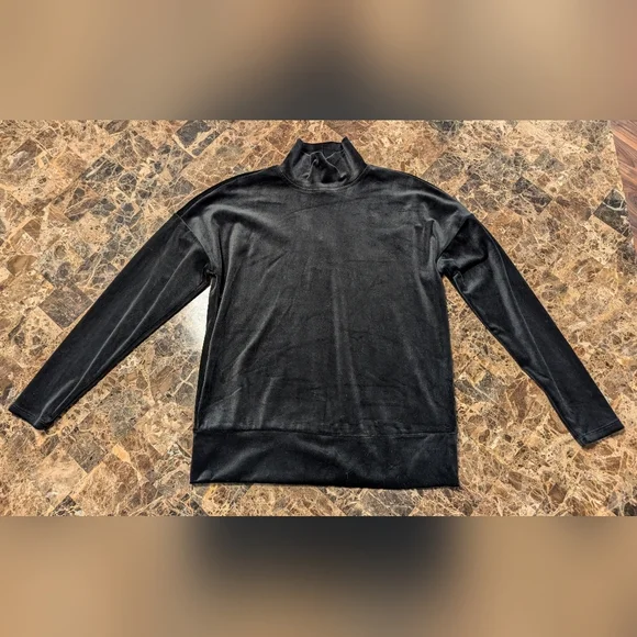 Cable & Gauge Black Jogger Velour Set - Picture 6 of 12